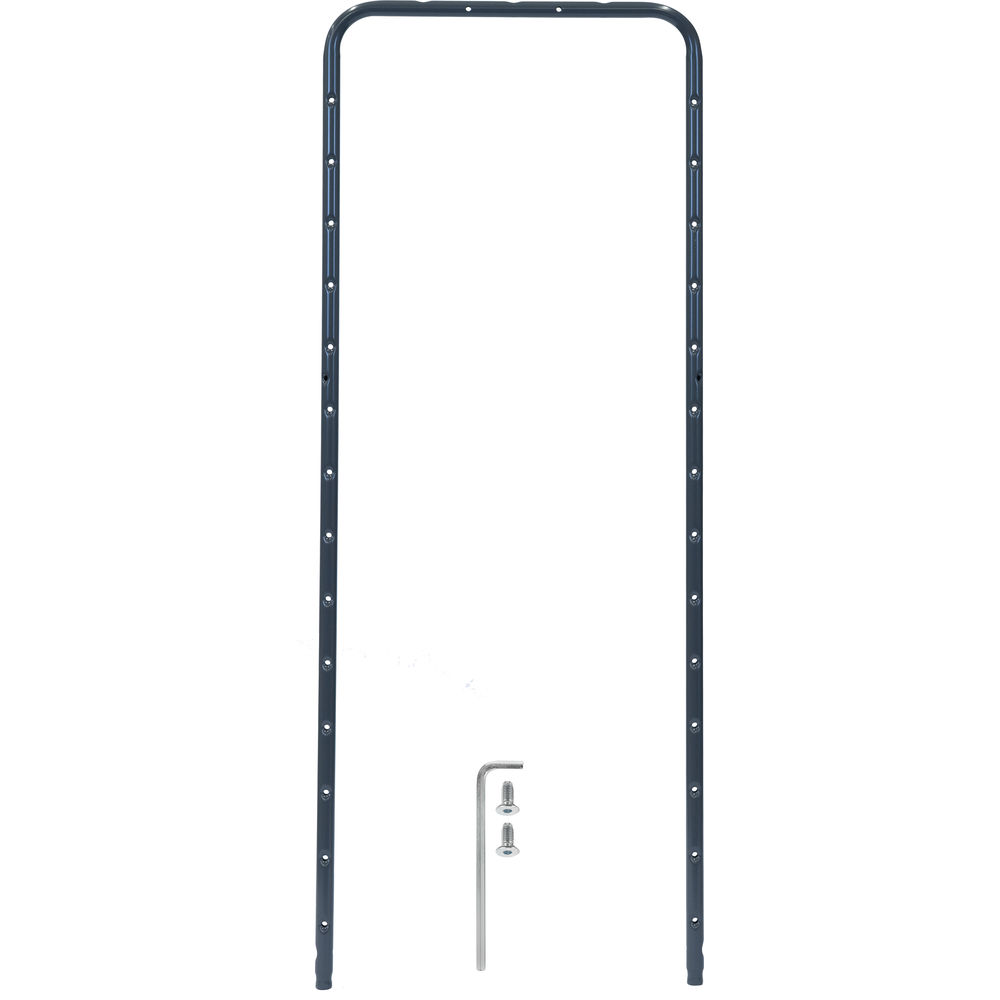 fetra® Barra frontal ESD para carros de estantes E9301SB altura alta