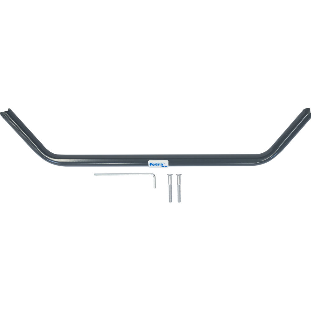 fetra® Manija de empuje ESD E9101SG para carros de estanterías y paquetería