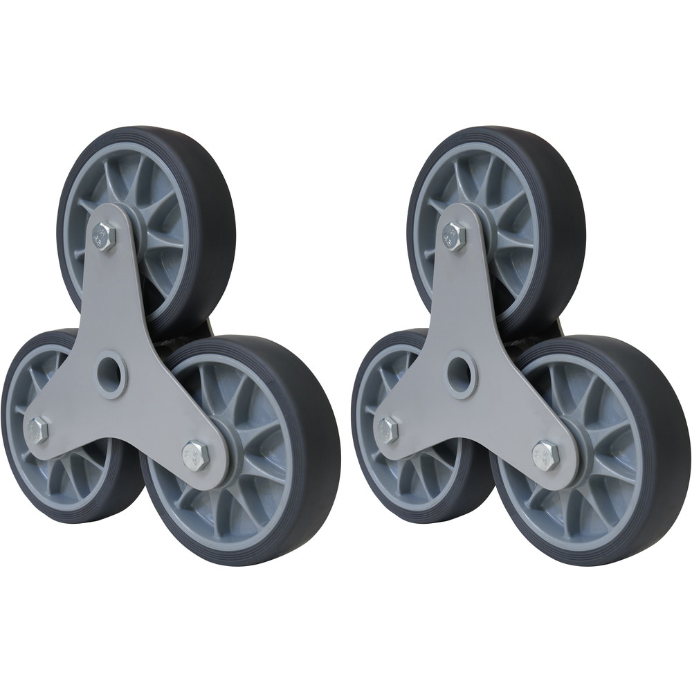 fetra® Estrella de escalera de 3 ruedas EAK1325RS