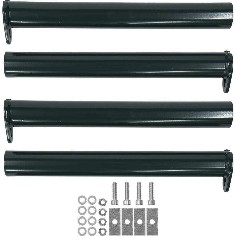 fetra® Juego tubos de soporte gris antracita ESR370-SATZ-7016 para marco de montaje