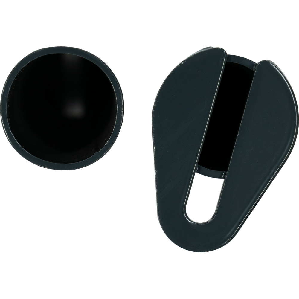 fetra® Juego tubos de soporte gris antracita ESR370-SATZ-7016 para marco de montaje