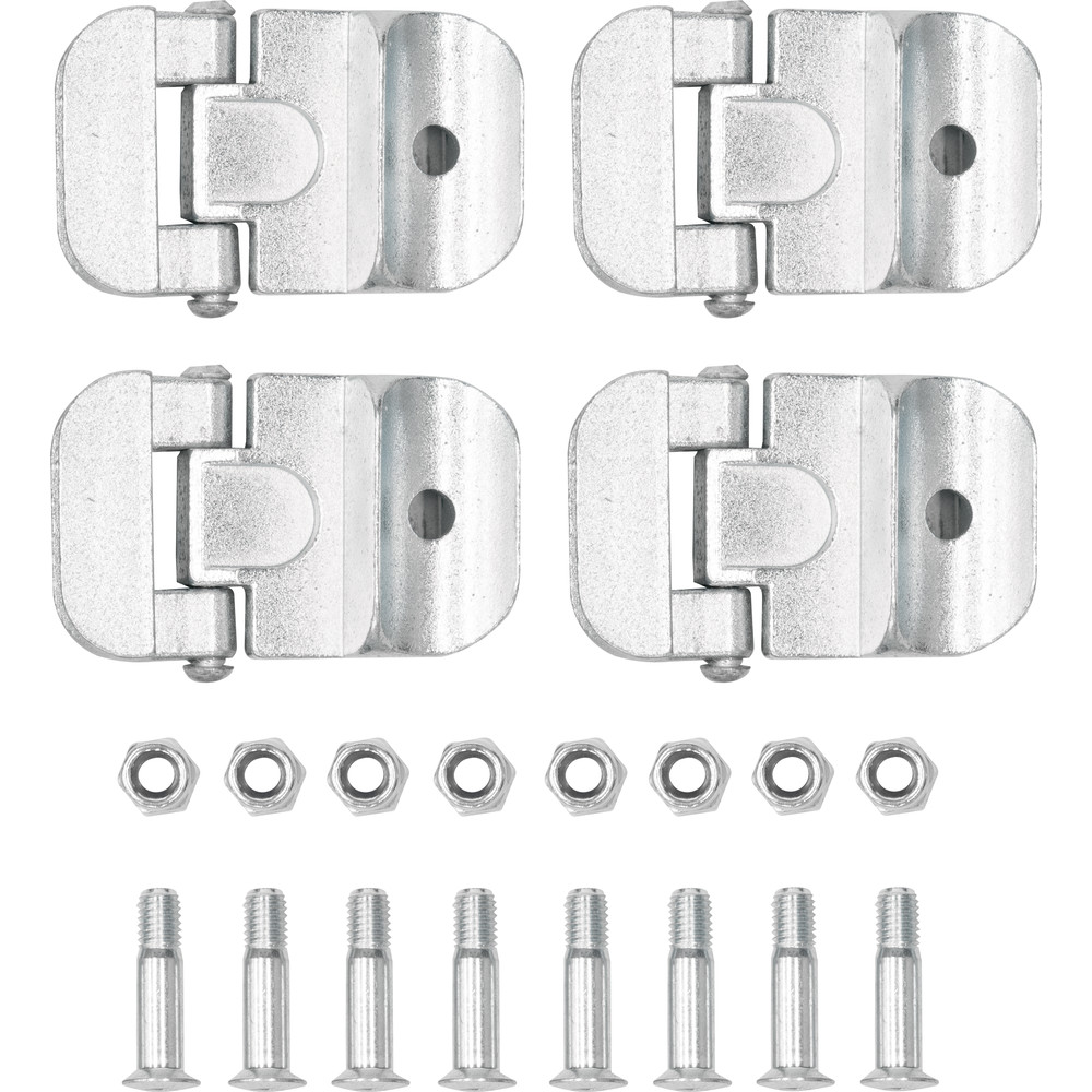 fetra® Puertas abatible para carros de estantes y para paquetes E8583T altura alta
