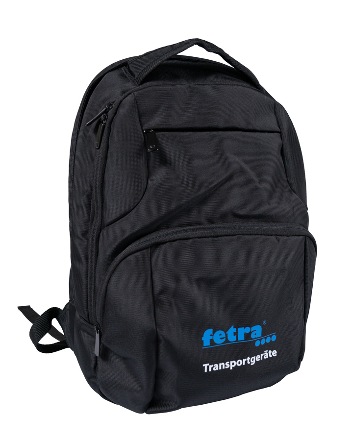 fetra® Mochila negra ME-RS-U-OS