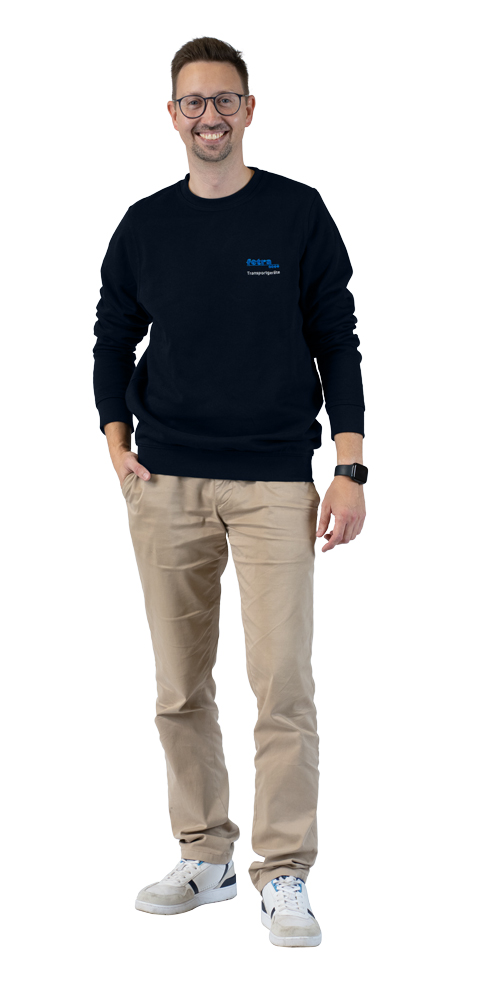 fetra® Sudadera azul ME-SWB-U-3XL