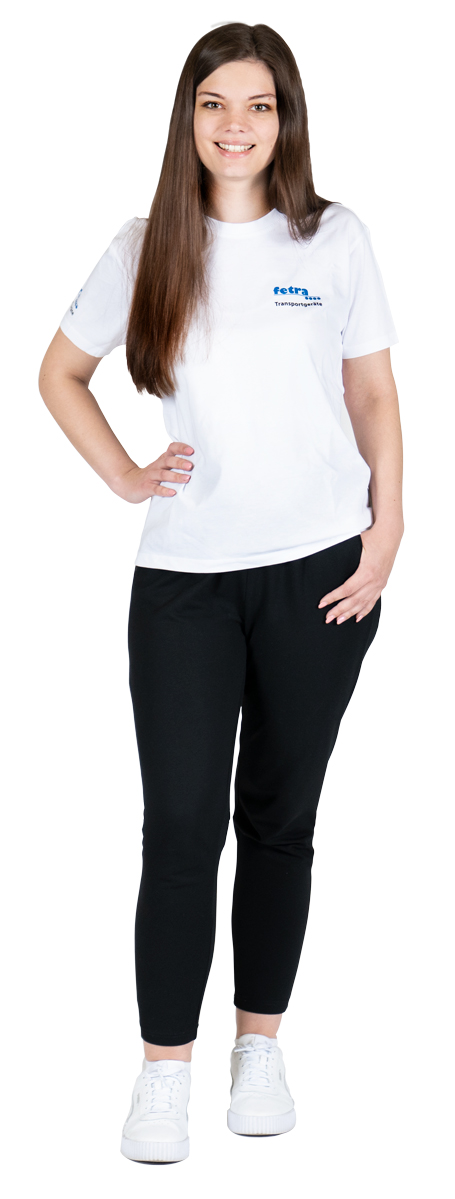 fetra® Camiseta blanco ME-TSW-U-L