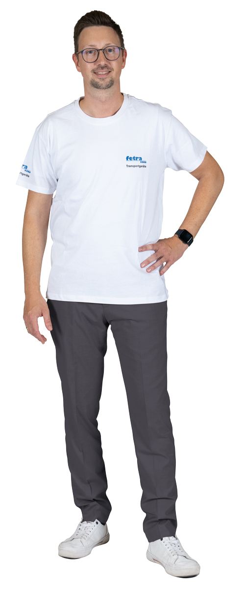 fetra® Camiseta blanco ME-TSW-U-L