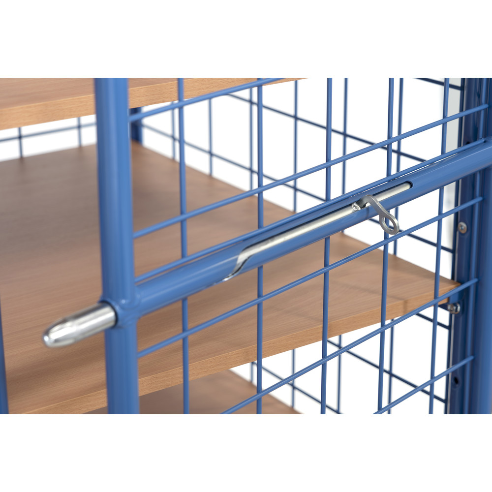 fetra® Carros de estantes con puertas batientes 8583-3DE