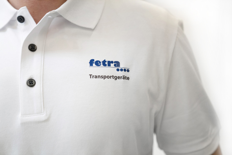 fetra® Polo blanco ME-PSW-H-L